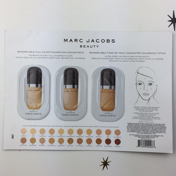 Marc Jacobs Foundation Trial Set đź’«33 - Picture 5 of 8
